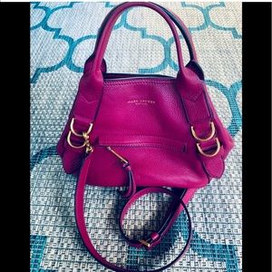 Marc Jacobs Small Anchor Bag in Berry